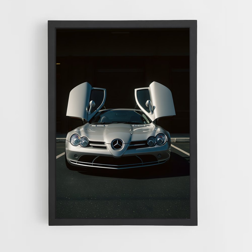 Poster L'Art du Stationnement – affiche Mercedes (vue 2)